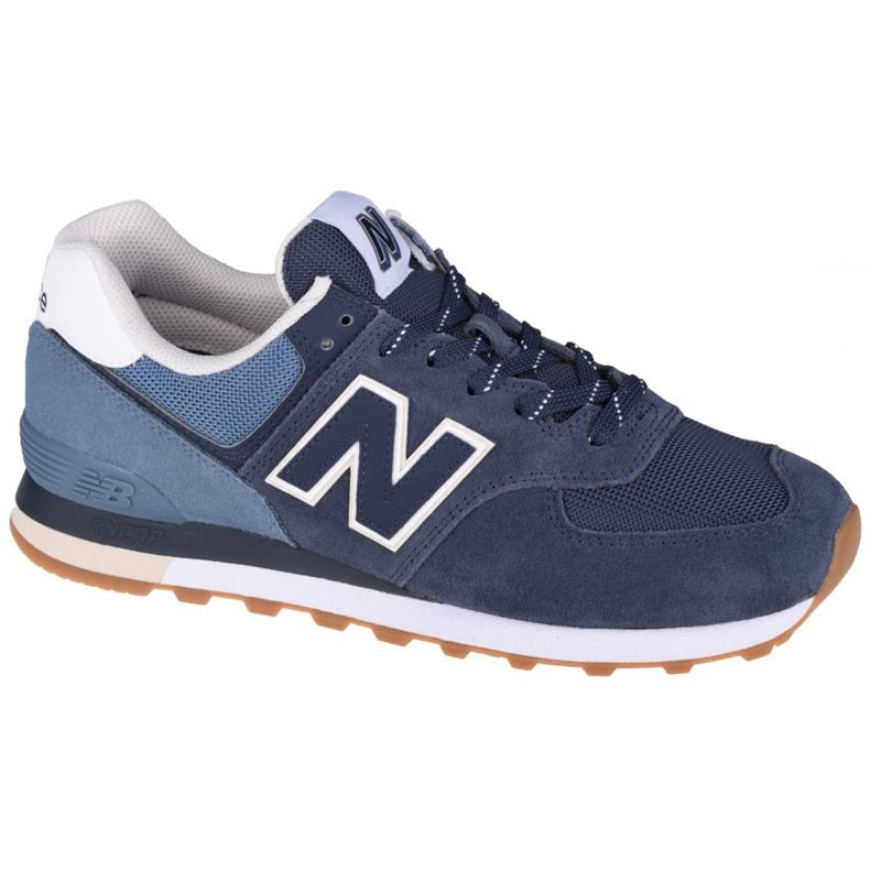 New Balance U ML574GRE cipő fehér sötétkék kék