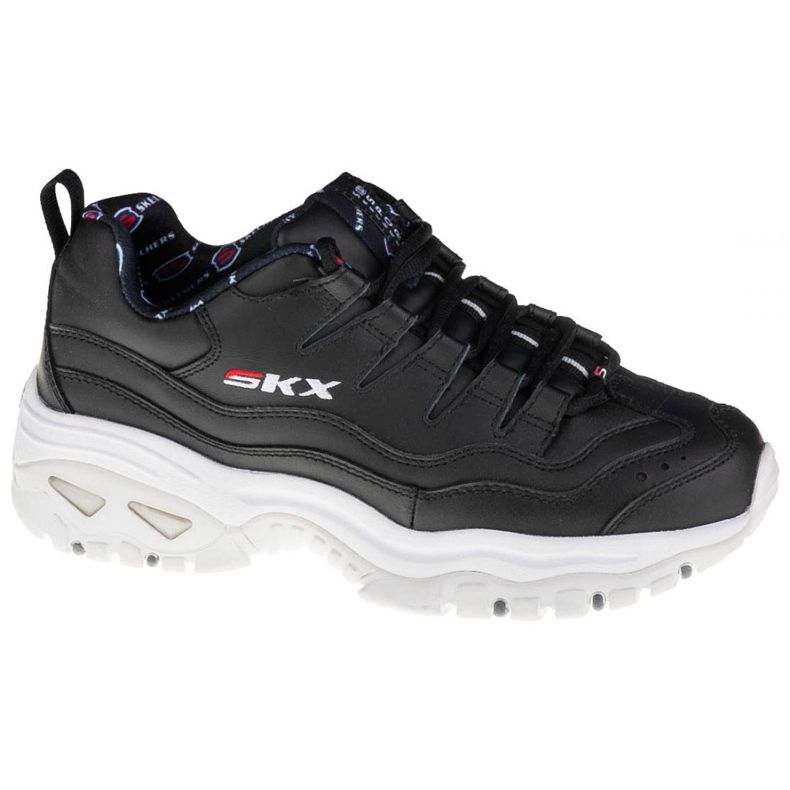 Skechers Energy-Retro Vision W 13425-BKW Cipő fekete