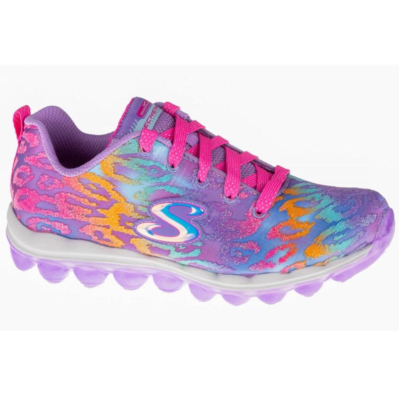 Skechers Skech-Air-Wild Jumpz Jr 84555L-LVMT ibolya rózsaszín sokszínű Skechers Skech-Air-Wild Jumpz Jr 84555L-LVMT ibolya rózsaszín sokszínű
