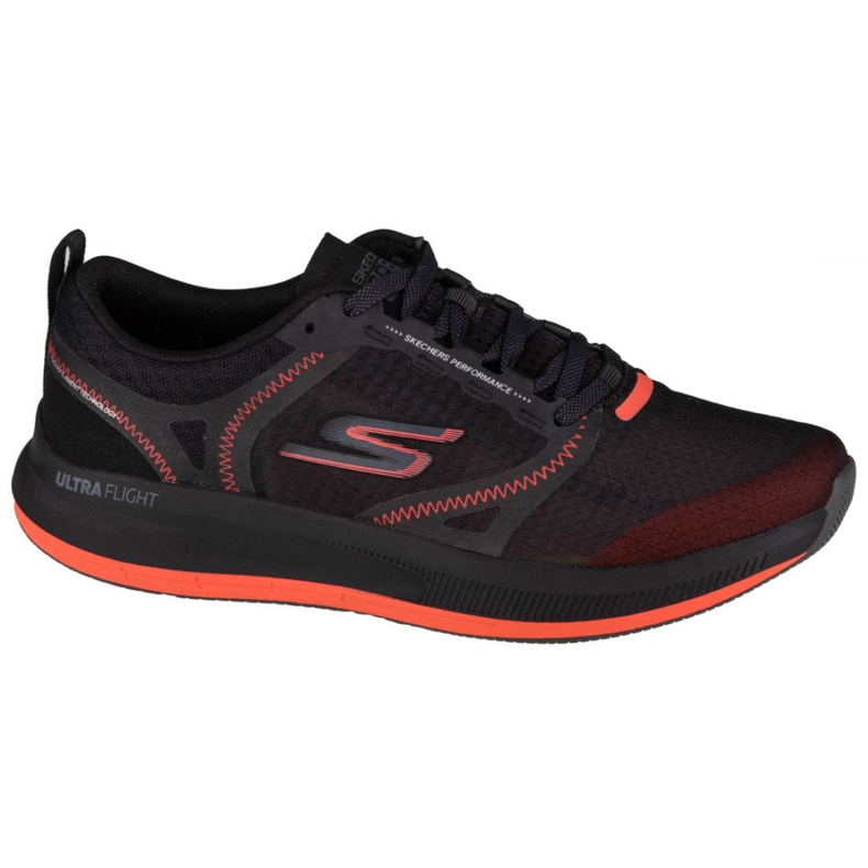 Skechers Go Run Pulse M 220013-BKOR fekete narancssárga Skechers Go Run Pulse M 220013-BKOR fekete narancssárga