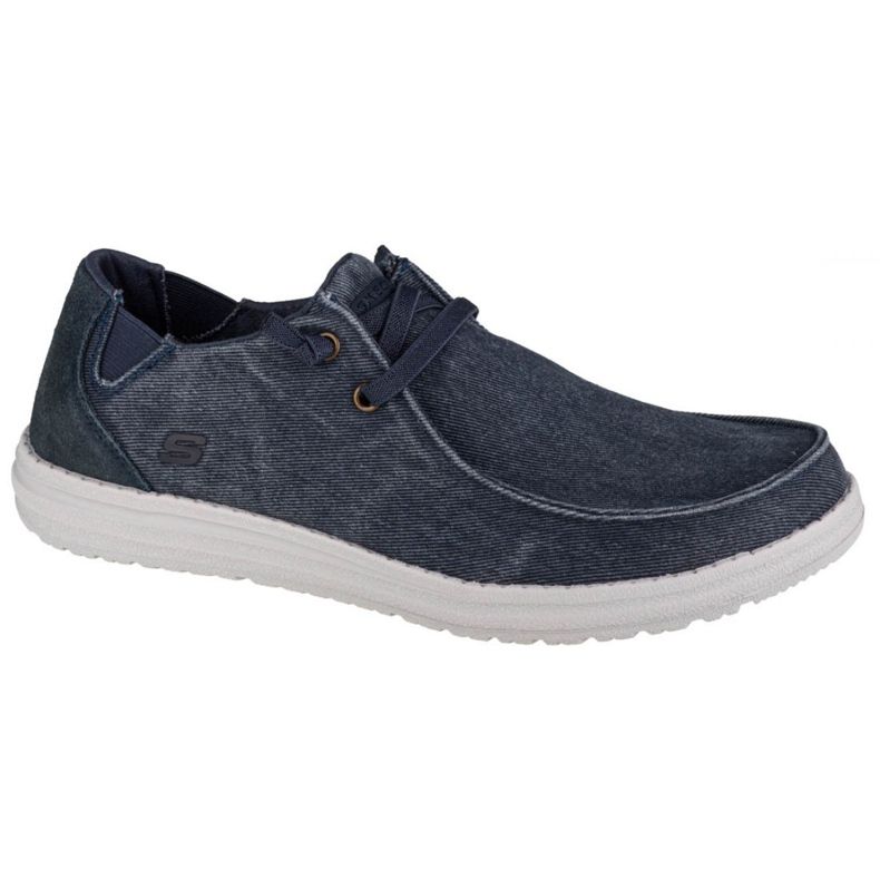 Skechers Melson-Raymon M 66387-BLU Cipő sötétkék kék