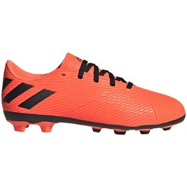 Adidas Nemeziz 19.4 FxG Jr EH0507 futballcipő sokszínű narancssárga