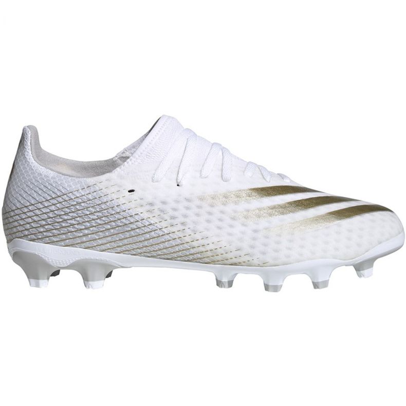 Adidas X Ghosted.3 Mg M FW3543 futballcipő fehér arany aranysárga