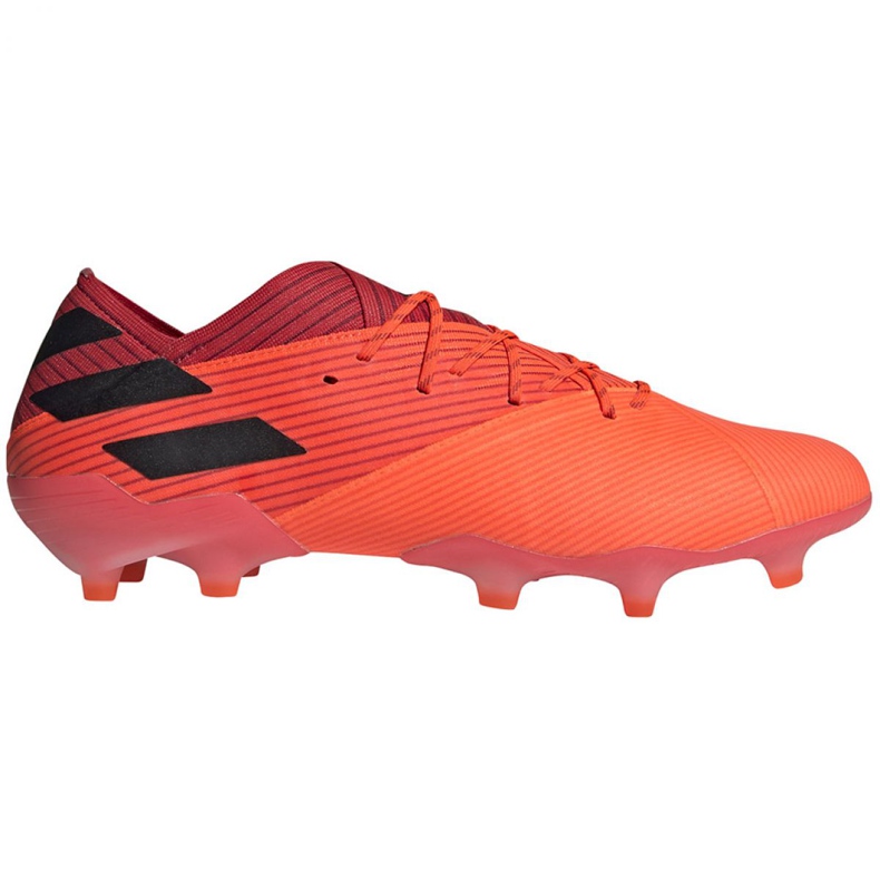 Adidas Nemeziz 19.1 Fg M EH0770 futballcipő sokszínű narancssárga Adidas Nemeziz 19.1 Fg M EH0770 futballcipő sokszínű narancssárga