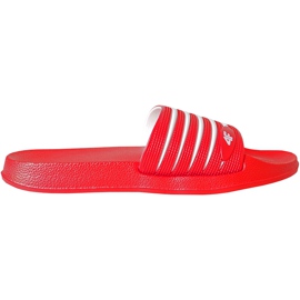 Női papucs 4F piros H4Z19 KLD001 62S fehér Női papucs 4F piros H4Z19 KLD001 62S fehér