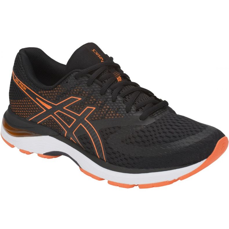 Asics Gel-Pulse 10 M 1011A007-001 cipő fekete narancssárga