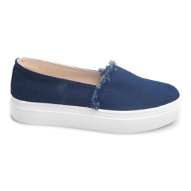 Slip On Jeans 80138 Navy Blue sötétkék Slip On Jeans 80138 Navy Blue sötétkék