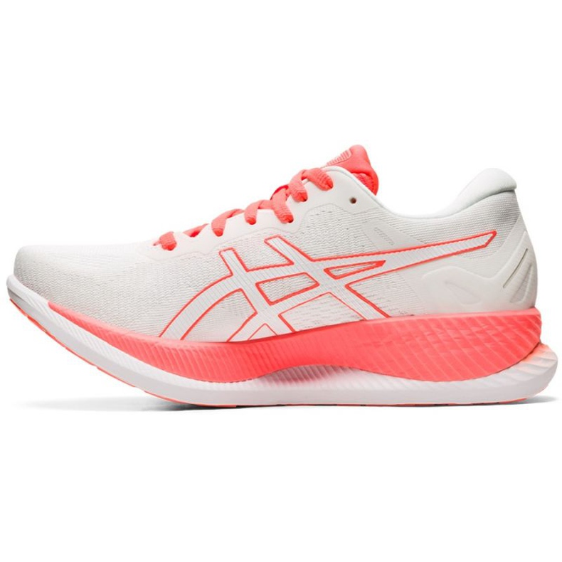 Asics GlideRide Tokyo W 1012A943 100 futócipő fehér narancssárga Asics GlideRide Tokyo W 1012A943 100 futócipő fehér narancssárga
