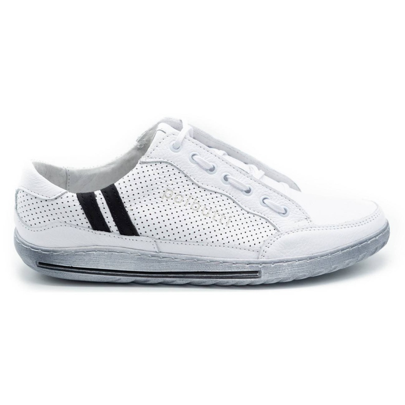 Polbut JOK31 fehér alkalmi cipő