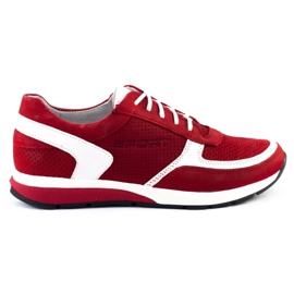 Polbut Férfi sportcipő C47P piros, fehér sokszínű