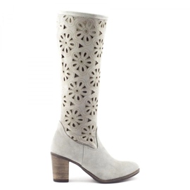 Olivier Áttört csizma a szürke sarkán