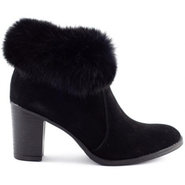 Olivier Fekete szigetelt Maia csizma szőrrel