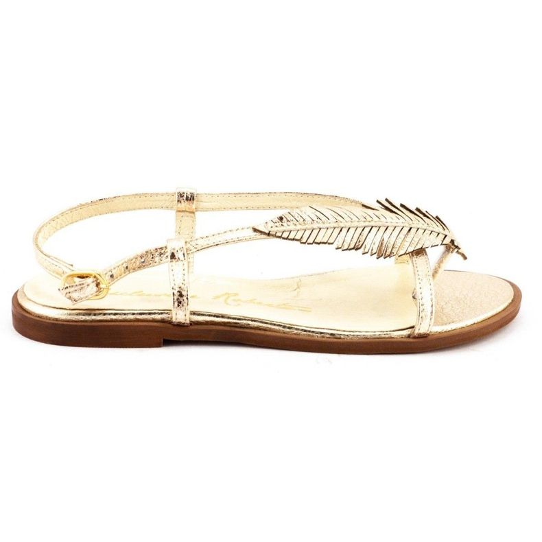 Női szandál 621 arany aranysárga