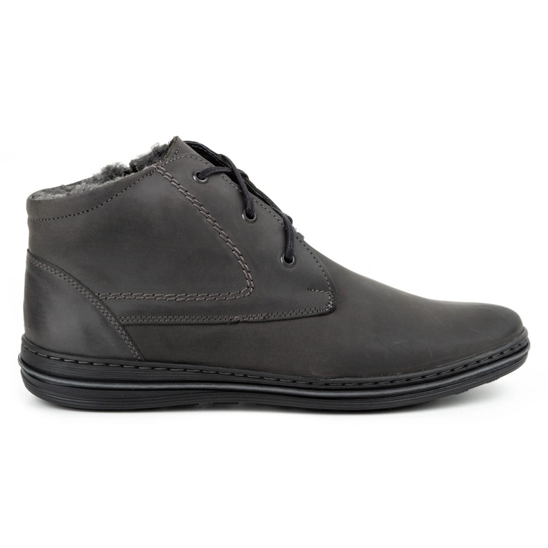 Polbut 339 szürke férfi téli csizma