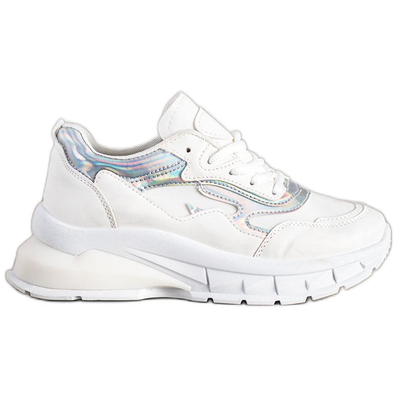 Sweet Shoes Stílusos fehér cipők