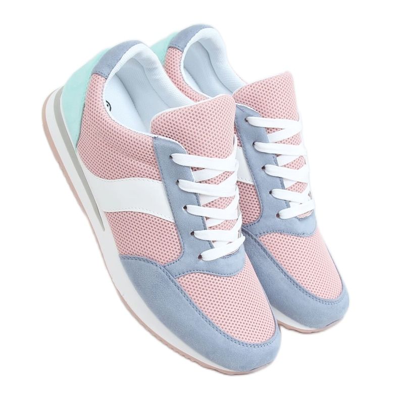 Tarka SC26 kék sportcipő rózsaszín sokszínű