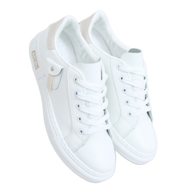 Női fehér és bézs cipők LA132P Beige