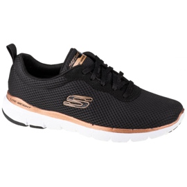 Skechers Flex Appeal 3.0 W 13070-BKRG cipő fekete aranysárga Skechers Flex Appeal 3.0 W 13070-BKRG cipő fekete aranysárga