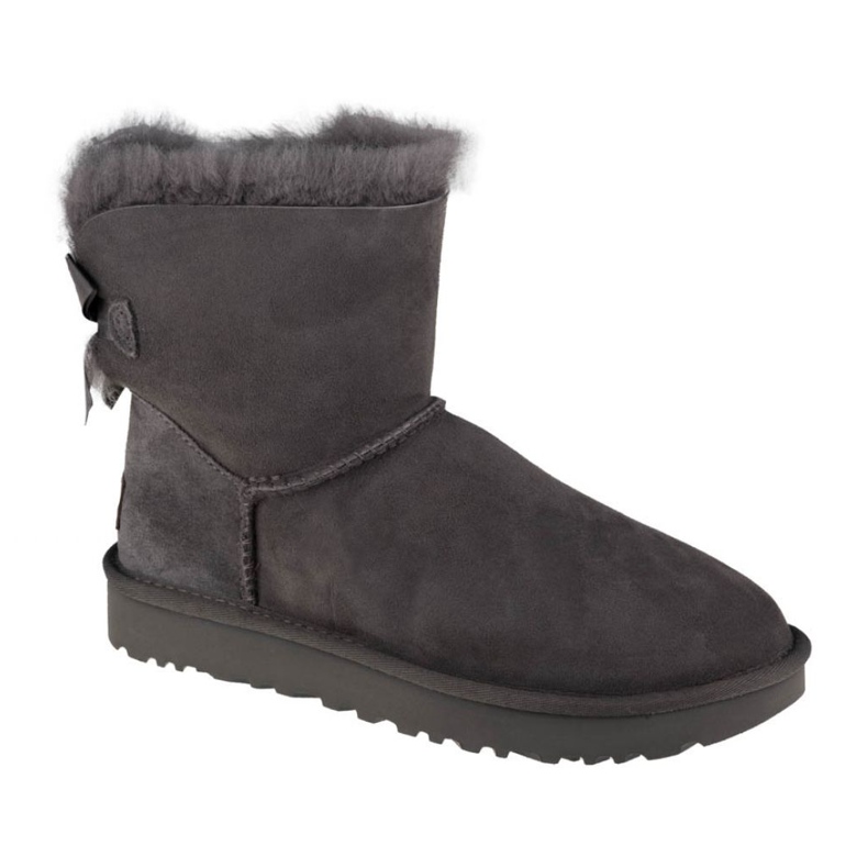 Ugg Mini Bailey Bow Ii W 1016501-GREY cipő fekete Ugg Mini Bailey Bow Ii W 1016501-GREY cipő fekete