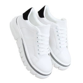 Cipők magas talpú fehér NB382P Fehér