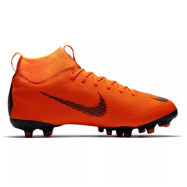 Nike Mercurial Superfly 6 Academy Gs Mg Jr AH7337-810 futballcipő narancssárga
