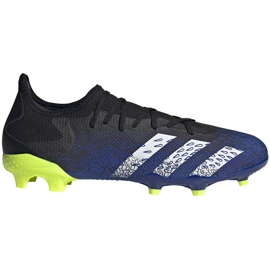 Futballcipő adidas Predator Freak.3 L Fg sötétkék-fekete-zöld FY0615