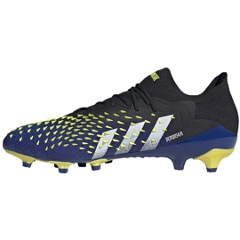 Adidas Predator Freak.1 L Ag FZ3752 futballcipő fekete fekete