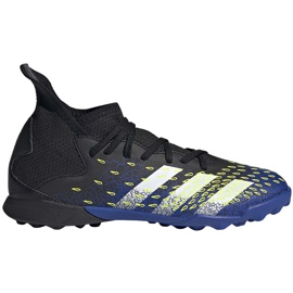 Futballcipő adidas Predator Freak.3 Tf Junior fekete és kék FY0624