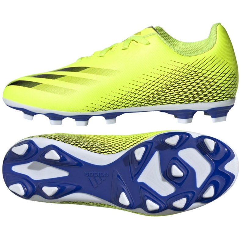 Adidas X Ghosted.4 FxG Jr FW6933 futballcipő sokszínű sárga