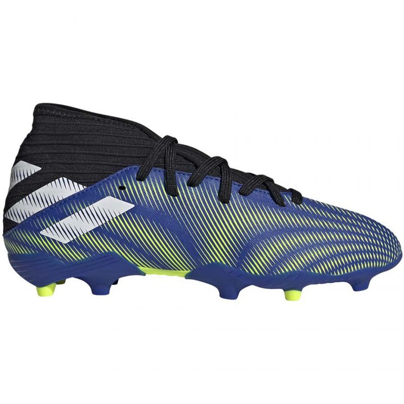 Adidas Nemeziz 3 In Jr FY0817 rögzítő fekete, királyi kék