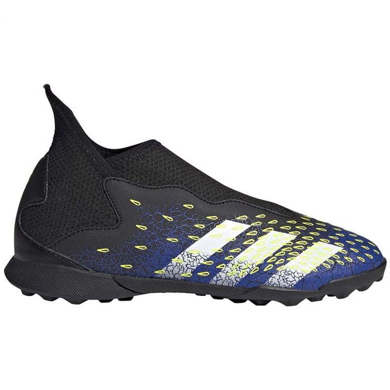 Adidas Predator Freak .3 Ll Tf Jr FY0997 futballcipő fekete, királyi fekete