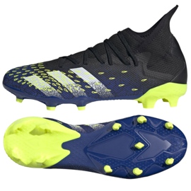 Adidas Predator Freak.3 Fg M FY0610 futballcipő fehér, fekete, királyi fekete