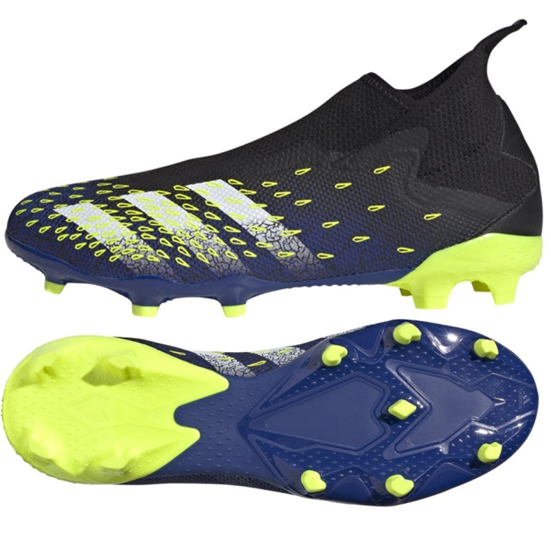 Adidas Predator Freak.3 Ll Fg M FY0617 futballcipő fehér, fekete, királyi fekete