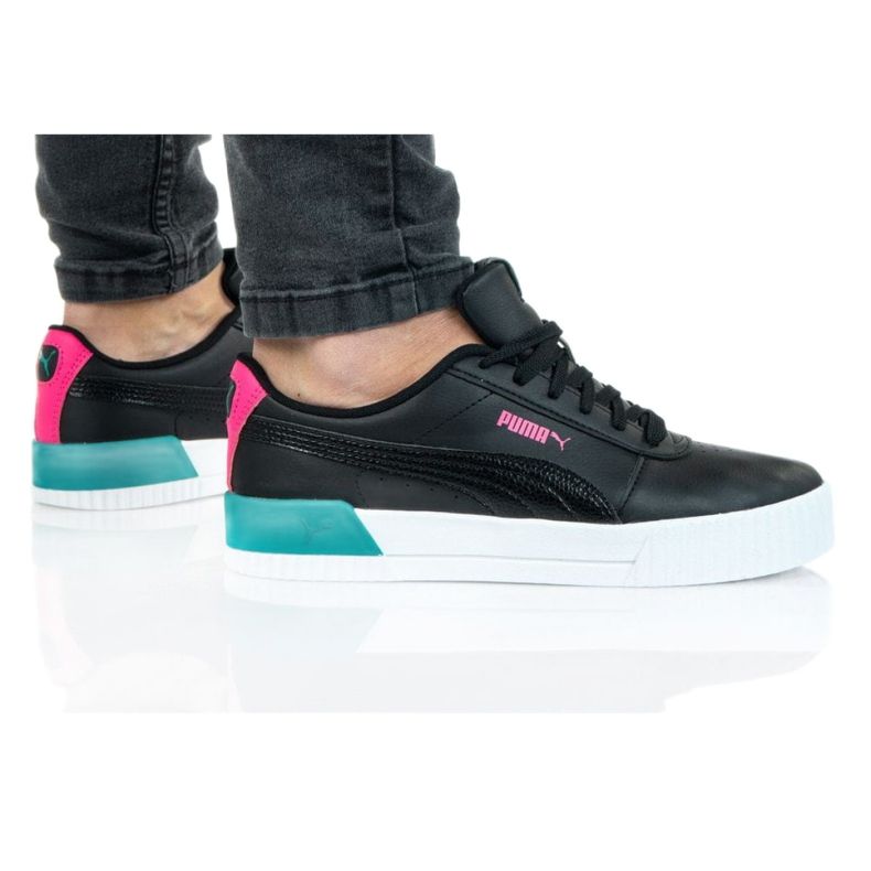 Puma Carina Vivid Jr 374695 02 fekete sötétkék