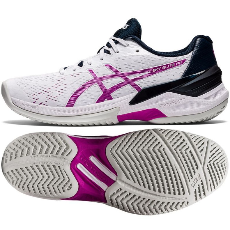 Asics Sky Elite Ff W 1052A024-103 röplabda cipő sokszínű fehér