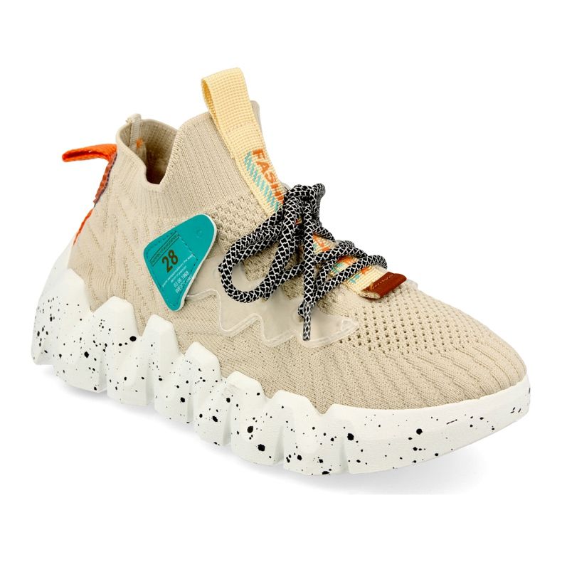 PS1 Női sportzokni Bézs divat úttörő barna