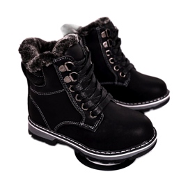 Fur Black Luke szigetelésű gyermekfogók fekete Fur Black Luke szigetelésű gyermekfogók fekete