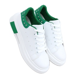 Női fehér és zöld cipők SC36 WHITE / GREEN