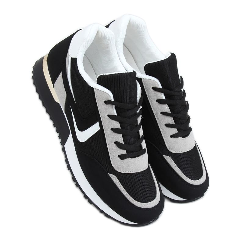 Többszínű VL121P Fekete sportcipő piros sokszínű