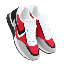 Többszínű VL121P Piros sportcipő sokszínű