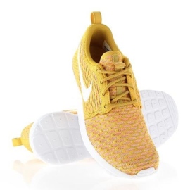 Nike Rosherun Flyknit W 704927-700 cipő narancs
