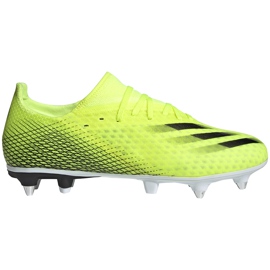 Adidas X Ghosted.3 Sg futballcipő sárga-fekete FW6957 sárga, fekete