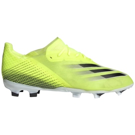 Adidas X Ghosted.1 Fg Junior futballcipő sárga-fekete FW6955 sárga, fekete