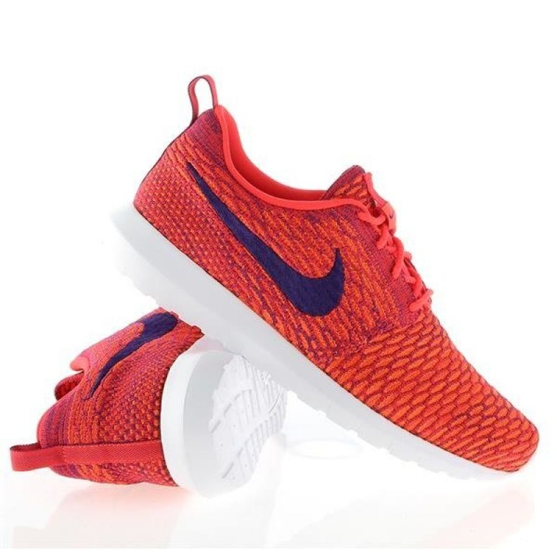 Nike Flyknit Rosherun M 677243-600 piros Nike Flyknit Rosherun M 677243-600 piros