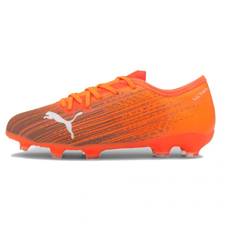 Futballcipő Puma Ultra 1.1 Fg Ag Jr 106097 01 sokszínű narancs és vörös