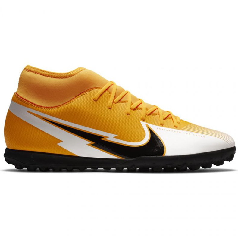 Nike Mercurial Superfly 7 Club Tf M AT7980 801 futballcipő sokszínű sárgák Nike Mercurial Superfly 7 Club Tf M AT7980 801 futballcipő sokszínű sárgák