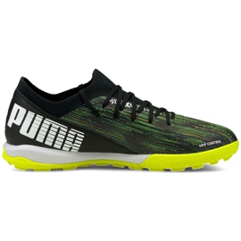 Puma Ultra 3.2 Tt futballcipő fekete-zöld 106351 02