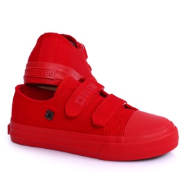 Gyermek cipők tépőzárral Big Star FF374097 Red ['piros'] piros