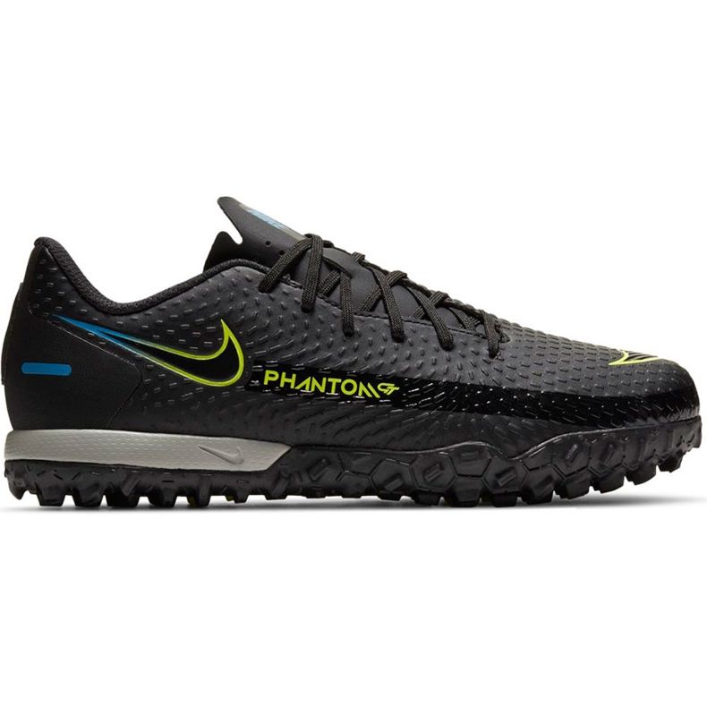 Nike Phantom Gt Academy Tf Junior CK8484 090 futballcipő fekete fekete