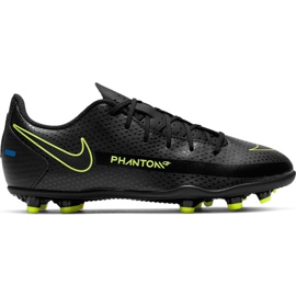 Nike Phantom Gt Club FG / MG Junior CK8479 090 futballcipő fekete fekete